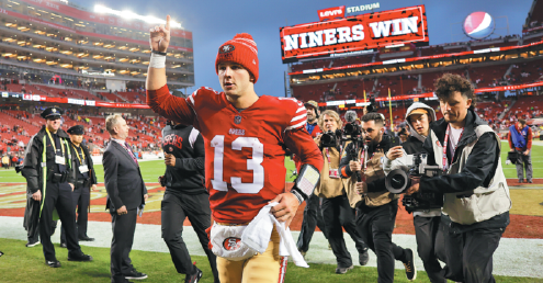 Purdy's 4 TDs lead 49ers past Seahawks 41-23 in playoffs