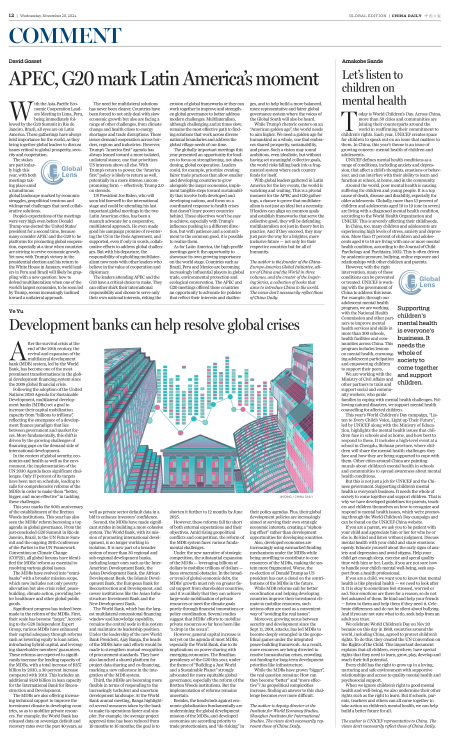 Development banks can help resolve global crises